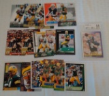 Brett Favre NFL Football Card Lot w/ Rookie 1991 Score BGS GRADED Packers Falcons Vikings HOF