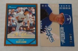 2 Clayton Kershaw Rookie Card Lot Dodgers 2007 Bowman Gold & 2006 TriStar Protential RC