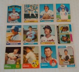 12 Vintage MLB Baseball Card Lot 1963 Boog Powell 1972 & 1978 OPC O Pee Chee Trammell