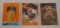 3 Vintage Topps Whitey Ford Baseball Card Lot Yankees HOF 1957 1958 1966