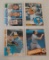 First 4 Vintage Topps Baseball Card Lot Cal Ripken Jr Orioles HOF 1982 1983 1984 1985 Rookie RC