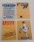 3 Baseball Gold HOF Card Lot Mickey Mantle Nolan Ryan Ken Griffey Jr Karat Stars