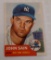 Vintage 1953 Topps Baseball Card Johnny Sain Yankees Solid Condition