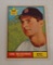 Vintage 1961 Topps MLB Baseball Card #287 Carl Yastrzemski Yaz Red Sox HOF 2nd Year