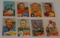 8 Vintage 1960 Topps NFL Football Sign-ed On Card In Person Auto Card Lot Frank Ryan Rookie Retzlaff