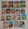 22 Vintage 1960s MLB Baseball Card Lot Topps Auto Sign-ed On Card In Person 1960 1962 1963 1964