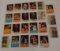 23 Vintage 1973-74 Topps NBA Basketball Card Lot Stars HOFers Wilt Barry Leaders Kareem West Bradley