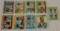 9 Different Vintage 1965 Topps Baseball Rookies Card Lot SP Lonborg Red Sox