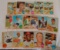 16 Vintage 1968 Topps Baseball Card Lot w/ Stars Gibson Bunning Pinson Flood