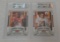 2006-07 Fleer NFL Football Jordan's Platinum Influence BGS GRADED Lot 9 MINT Williams Leinart