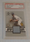 2001 Upper Deck Gold Glove GU Jersey Relic Insert Card Don Mattingly Yankees PSA GRADED 9 MINT