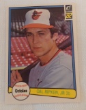 Key Vintage 1982 Donruss Baseball Rookie Card Cal Ripken Jr Orioles HOF