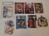 Tom Brady NFL Football Card Lot GRADED 10 GEM MINT Prizm Inserts Patriots