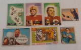 Vintage 1950s Bowman Topps NFL Football Card Lot Stars Motley Gifford 1955 All American