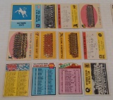 12 Vintage 1950s 1960s 1970s Topps Philadelphia NFL Football Team Card Lot Play Shula Checklist