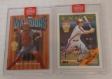 2 Topps Archives Autographed Signed Baseball Insert Card Lot Sealed Cases Lieberthal Wallach #'d