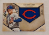 Topps Relic Insert Hat Logo Patch Anthony Rizzo Cubs