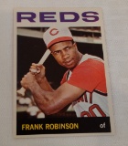 Vintage 1964 Topps Baseball Card Frank Robinson Reds HOF