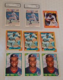 1990 Frank Thomas White Sox HOF Rookie Card Lot Leaf GRADED 10 GEM MINT Topps Score