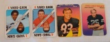 Vintage Topps NFL Football Insert Card Lot Game Glossy Stars