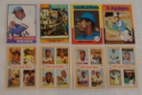 8 Different 1970s Vintage Topps Baseball Hank Aaron Card Lot Braves Brewers HOF