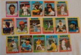 16 Different Vintage 1975 Topps Baseball Card Lot All HOFers Stars Rose Aaron Reggie Seaver McCovey