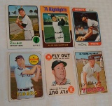 6 Vintage Al Kaline Baseball Card Lot Tigers HOF 1967 1986 Topps Game 1969 1973 1974 1975