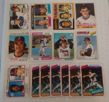 Vintage 1970s 1980 Topps Nolan Ryan Baseball Card Lot Angels HOF