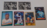 4 Bo Jackson Baseball Rookie Card Lot 1986 1987 Donruss Topps w/ 1990 Score Bat On Shoulder NFL MLB