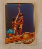 Vintage 1979-80 Topps NBA Basketball Card #10 Kareem Abdul Jabbar Lakers All Star HOF Nice