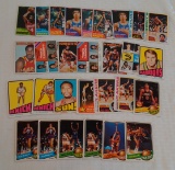 Vintage 1970s Early 1980s Topps NBA Basketball Card Lot Stars HOFers Kareem Maravich Eving Barry