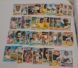 42 Vintage 1976 Topps MLB Baseball Card Lot w/ Stars HOFers