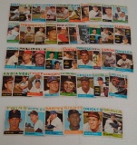 43 Vintage 1964 Topps Baseball Card Lot w/ Stars Brooks Cepeda Mathews