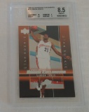 2003-04 Upper Deck Rookie Exclusives #1 LeBron James Beckett BGS GRADED 8.5 NRMT Cavaliers Lakers RC