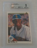 1990 Upper Deck Baseball Card #156 Ken Griffey Jr Mariners HOF BGS GRADED 9 MINT 2nd Year