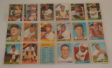 35 Vintage 1966 Topps Baseball Card Lot w/ Dick Allen Leaders Boog Checklist