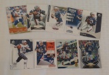 9 Different Tom Brady NFL Football Card Lot Patriots