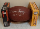 Marv Levy Autographed Signed Wilson NFL Football Buffalo Bills JSA COA Sticker Only HOF 2001