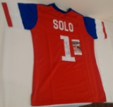 Hope Solo Autographed Signed Custom United States Soccer Jersey USWNT JSA COA Goalie XL