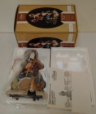 Vintage Melody In Motion MIB Hand Painted Musical Figurine w/ Box 