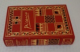 Franklin Library Leather Bound High End Book Author Signed Autographed COA Picasso Huffington