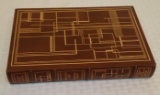 Franklin Library Leather Bound High End Book Author Signed Autographed COA Private Lies Alder