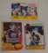 3 Different Vintage 1980-81 OPC O Pee Chee 2nd Year Wayne Gretzky NHL Hockey Card Lot #3 #87 #162