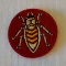 Vintage Military Small Round Patch 2 1/4'' Beetle Bug Roach Unknown Year Maker Rare?