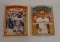2 Vintage 1972 Topps Baseball Roberto Clemente Pirates Card Lot HOF #309 #310 Regular In Action