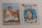 Vintage 1970 Topps Baseball Card #660 Johnny Bench Reds High Number Nicely Centered w/ #464 All Star