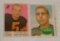 Vintage 1959 & 1960 Topps NFL Football Packers Card Pair Bart Starr Paul Hornung HOF Stars