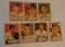 7 Different Vintage 1952 Topps Baseball Card Lot