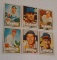 6 Different Vintage 1952 Topps Baseball Card Lot