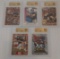5 Different 1991 Brett Favre Rookie Card Lot RC All BGS GRADED 9.5 GEM MINT Pro Set Pacific Classic